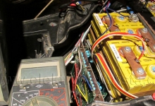 Elektroskútr IO1500GT - finální instalace balancerů.