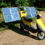 Solar electric scooter - bilditsolar.com