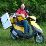 Solar electric scooter - bilditsolar.com