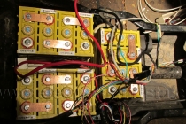 Propojování akumulátoru LiFePO4  v elektroskútru.