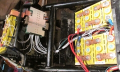 Simple battery management board 16cells 48V/60A pro elektroskútr IO 1500GT